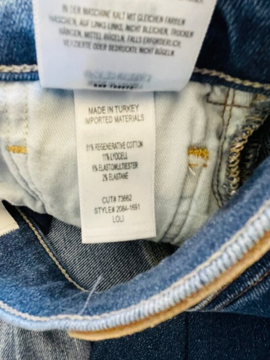 Citizens of Humanity Loli Wide Leg Jeans Baggy Soft Stretch Denim 23 XS/S - Picture 8 of 9